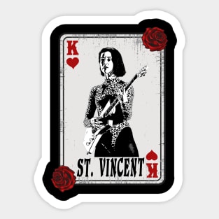 Vintage Card St. Vincent Sticker